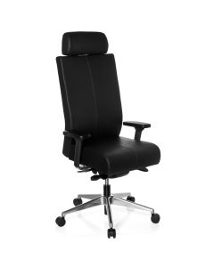 PRO-TEC XXL | Leder - Profi Bürostuhl 