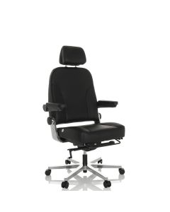 24 HOURS F | Leder - XXL Drehstuhl 