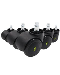 5x ROLO ESD 11mm/50mm | Hartböden - Stuhlrollen