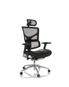 ERGO-U2 LM | Leder/Netz - High End Bürostuhl 