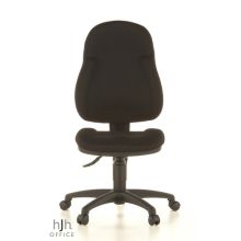 WELLPOINT 10 - Home Office Bürostuhl Schwarz Stoff