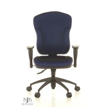 WELLPOINT 30 K2 - Profi Bürostuhl Blau Stoff
