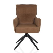 TARUGO - Polsterstuhl Braun