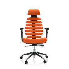 ERGO LINE II PRO | Stoff - Profi Bürostuhl Orange