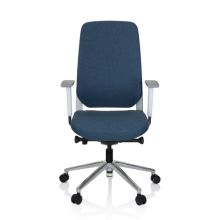 CHIARO T4 WHITE - Profi Bürostuhl Blau