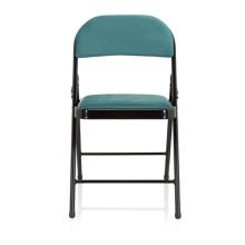 TUDELA I | Samtstoff - Klappstuhl Türkis