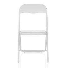TUDELA BASIC | PVC - Klappstuhl Weiß