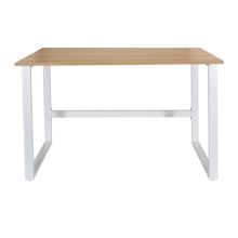 WORKSPACE LIGHT I | 120x60 - Schreibtisch Eiche hell/Weiß