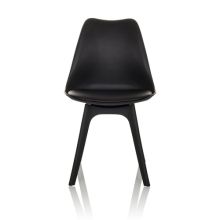 SCANDI P 4er Pack - Schalenstuhl Schwarz