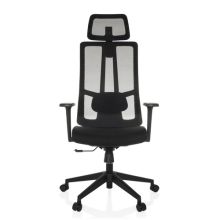 TRAMORE - Profi Bürostuhl Schwarz