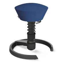 AERIS SWOPPER MIT GLEITER - Swopper Low Mikrofaser Blau Gestell Schwarz