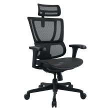 ERGOHUMAN SLIM ECO M GEN2 | Netz - Luxus Chefsessel Schwarz