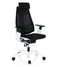 GENIDIA PRO WHITE - High End Bürostuhl Schwarz
