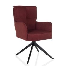 TARUGO - Polsterstuhl Rot