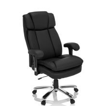 BUILDER XXL I | Kunstleder - XXL Drehstuhl Schwarz