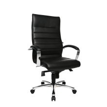 TD Lux 10 Leder - Profi Chefsessel Schwarz