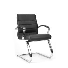 TD Lux 15 Leder - Freischwinger Schwarz