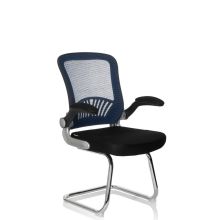 FLYER PRO V - Freischwinger Schwarz / Blau