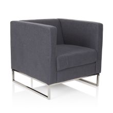 BARBADOS | 1-Sitzer - Polstersessel Dunkelgrau