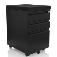 COLOR OS | Metall - Rollcontainer Schwarz