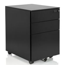 COLOR OS I | Metall - Rollcontainer Schwarz