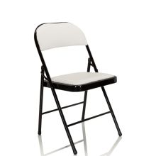 TUDELA | Kunstleder - Klappstuhl Weiß