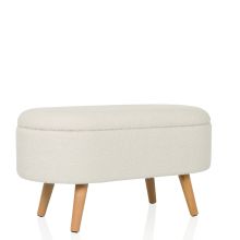 STORIANO | Stoff - Sitzbank Weiß