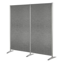 ONTARIO 2P | Sicht- und Schallschutzwand - Trennwand Grau