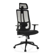 TRAMORE - Profi Bürostuhl Schwarz