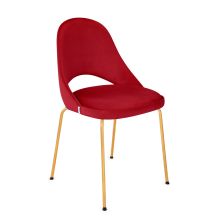 COSTA GOLD - Vierfußstuhl Rot