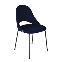 COSTA BLACK - Vierfußstuhl Dunkelblau