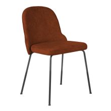 BELLA BLACK S - Vierfußstuhl Rot