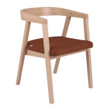 SCANDIO I S - Vierfußstuhl Rot