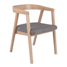 SCANDIO I S - Vierfußstuhl Dunkelgrau