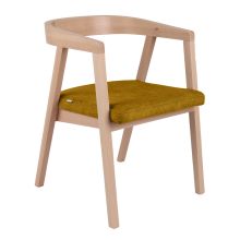 SCANDIO I S - Vierfußstuhl Gelb