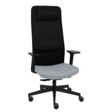 Mike2B - Profi Bürostuhl Schwarz/Grau