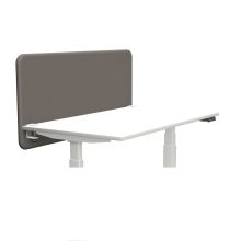 Tystiq | 140 cm | M | Klemme Weiß - Trennwand Granitgrau/Weiß