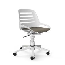 AERIS NUMO TASK W | Sitzbezug Stoff Cura - Swopper Weiß/Beige
