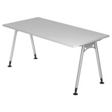 ATOS 16 S | Schreibtisch - Grau 160 x 80 höhenverstellbar