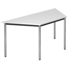 DORAN DRTR C - Weiß 160 x 69 mit Rund-Rohr/Chrom