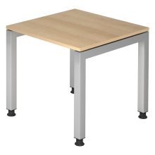 JAVA 8 S | Schreibtisch - 80 x 80 Eiche höhenverstellbar