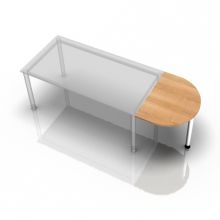 KONTOR KA 60 - Nussbaum 80 x 60