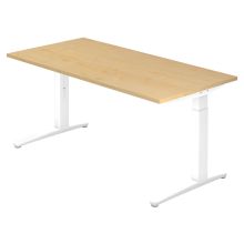 XTRA XB 16 WW | Schreibtisch - Ahorn 160 x 80 höhenverstellbar