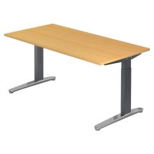 XTRA XB 16 GC | Schreibtisch - Buche 160 x 80 höhenverstellbar