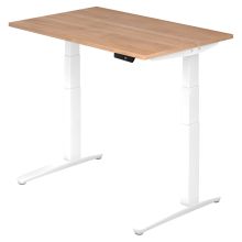 XBHM 12 WW | Schreibtisch - 120 x 80 Nussbaum elektrisch höhenverstellbar