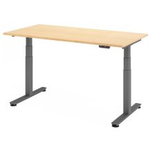 XDSM 16 G | Schreibtisch - Ahorn 160 x 80 elektrisch höhenverstellbar