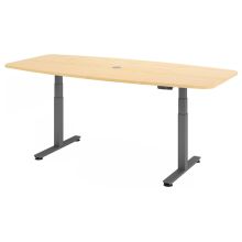 XDSM 22 G | Schreibtisch - Ahorn 220 x 103 elektrisch höhenverstellbar