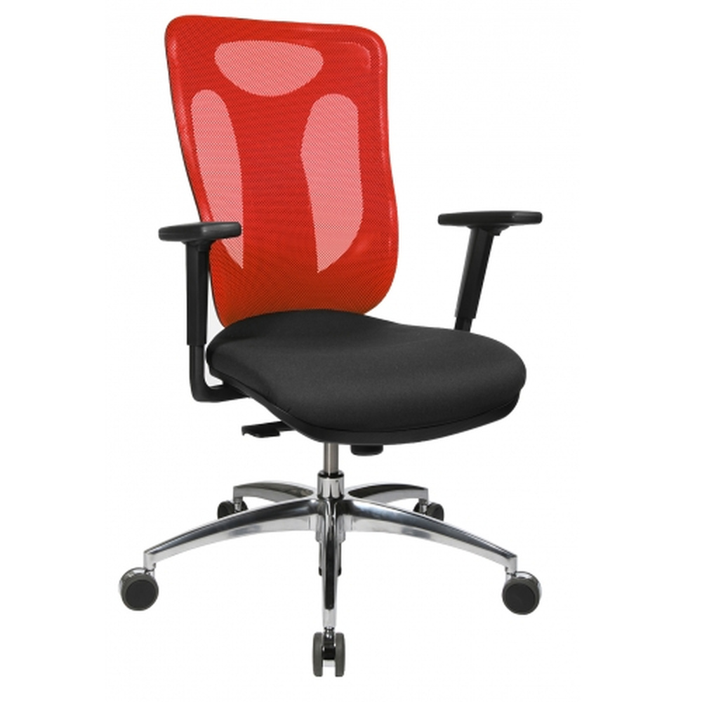NET PRO 100 AL.TW1 - Profi Bürostuhl Rot