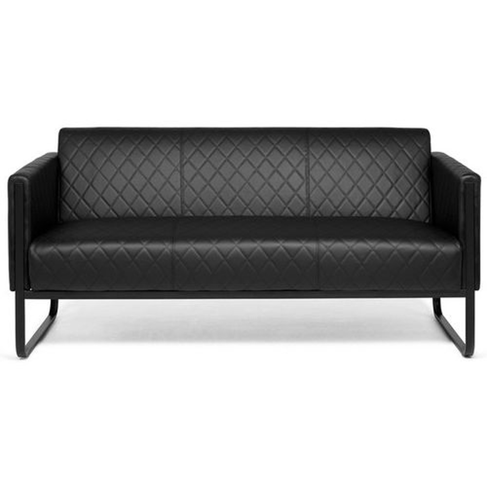 ARUBA BLACK | 3-Sitzer - Lounge Sofa Schwarz