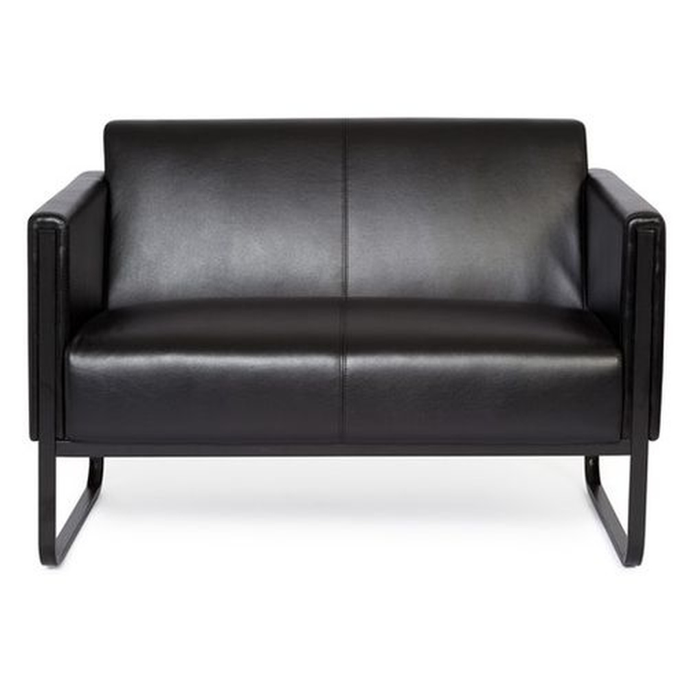 BALI BLACK | 2-Sitzer - Lounge Sofa Schwarz